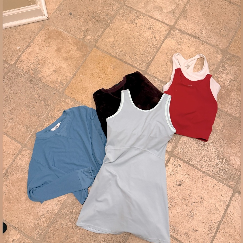 Athleta Girl activewear lot, girls size 8–10, all in excellent condition!